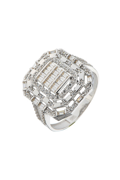 14 Ayar Altın Baget Yüzük