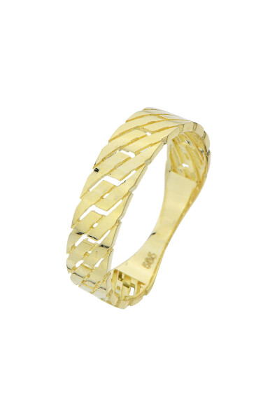 14 Ayar Altın Sade Yüzük