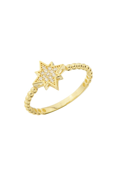 14 Ayar Altın Kuzey Yıldızı Yüzük