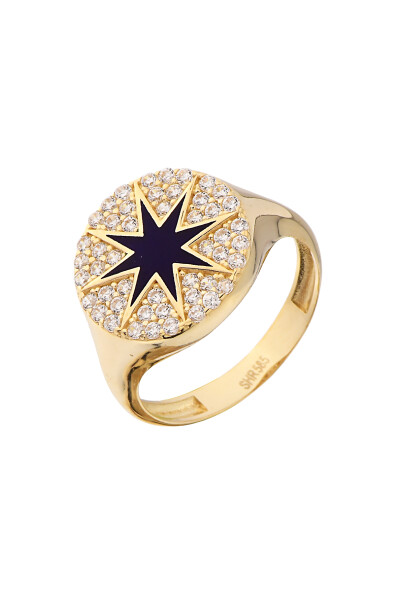 14 Ayar Altın Yıldız Yüzük