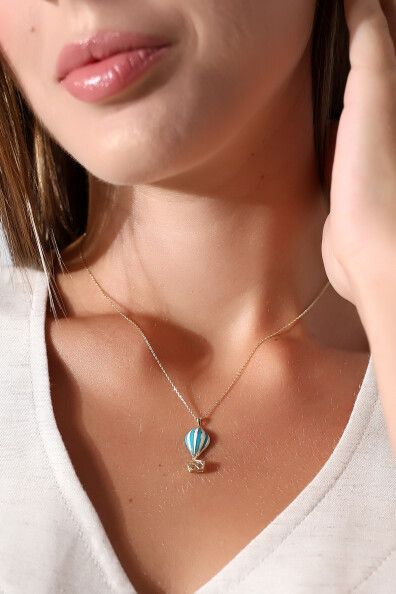 14 Ayar Altın Kapadokya Kolye