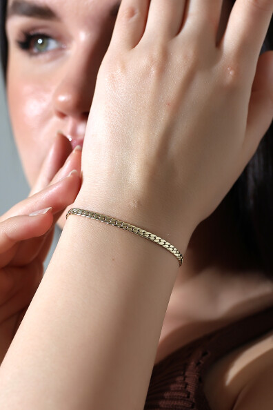 14 Ayar Altın Gurmet Bileklik