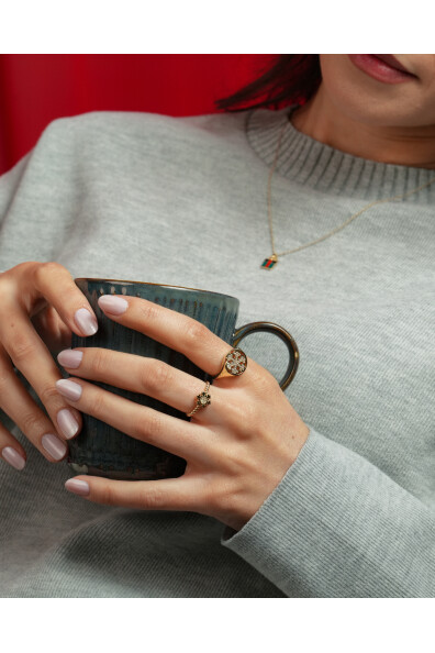 14 Ayar Altın Hediye Paketi Kolye