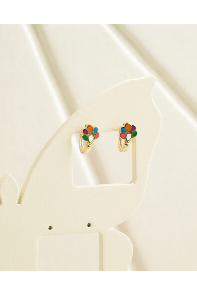 14 Ayar Altın Pati Çocuk Küpe