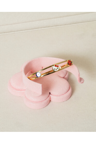 14 Ayar Altın Uğur Böceği Bilezik