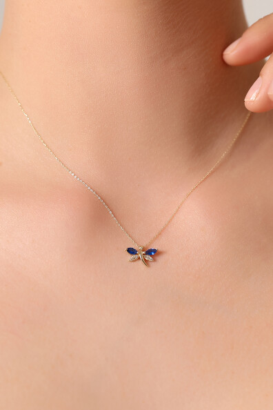 14 Ayar Altın Yusufcuk Kolye