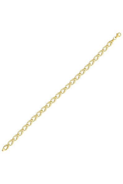 14 Ayar Altın Zincir Bileklik