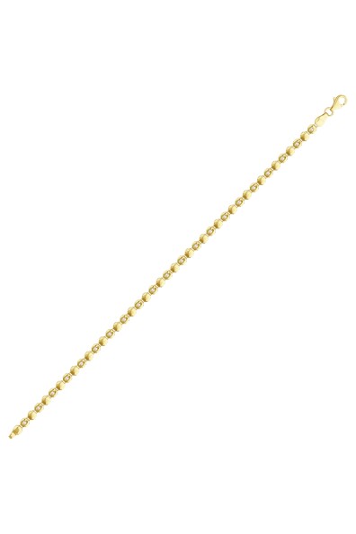 14 Ayar Altın Zincir Bileklik