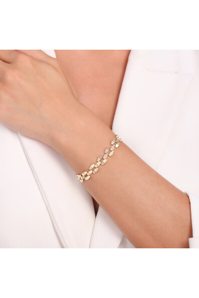 14 Ayar Altın Zincir Bileklik