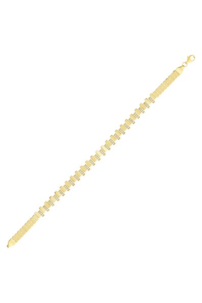 14 Ayar Altın Zincir Bileklik