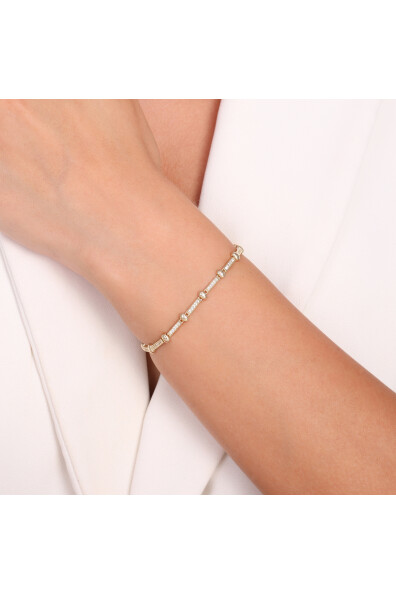 14 Ayar Altın Zincir Bileklik