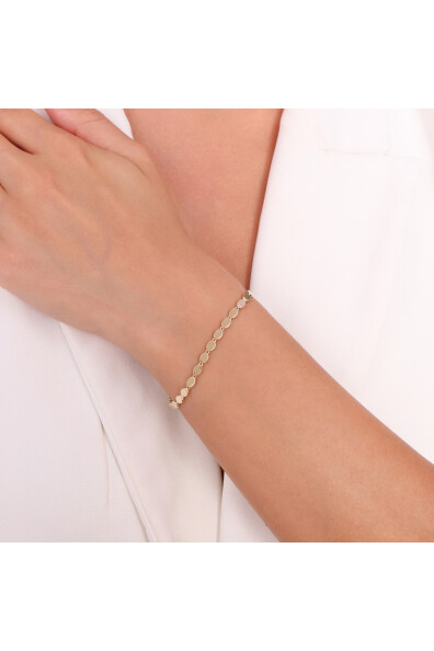 14 Ayar Altın Zincir Bileklik