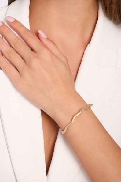 14 Ayar Altın Zincir Bileklik