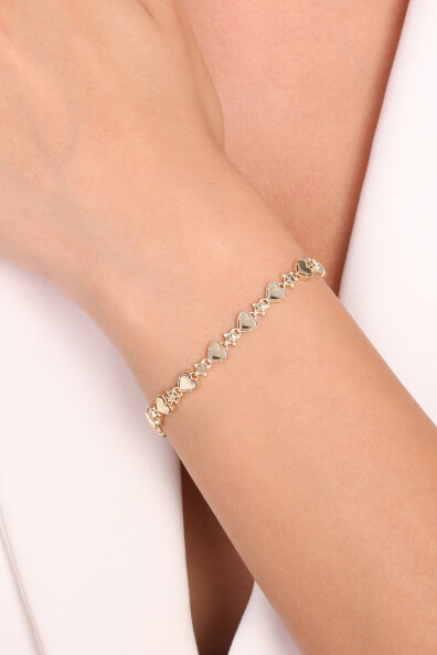 14 Ayar Altın Zincir Bileklik