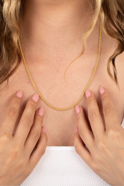 14 Ayar Halat Altın Zincir