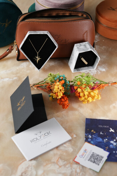 14 Ayar Altın S Harf Yüzük