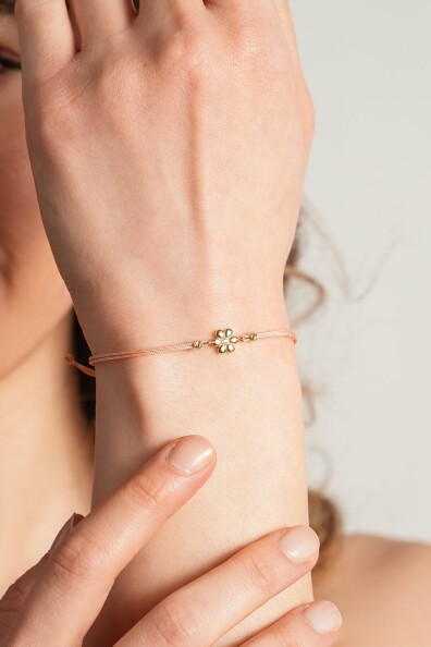 14 Ayar Papatya Bileklik