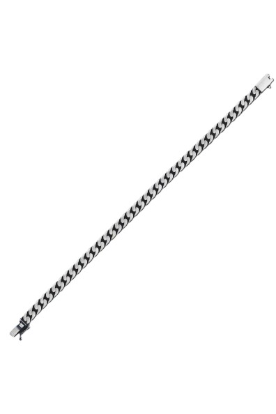 Gümüş 12mm Gurmet Erkek Bileklik
