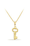 14 Ayar Altın Anahtar Kolye