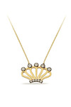 14 Ayar Altın Kral Tacı Kolye