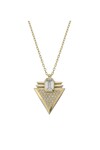 14 Ayar Altın Üçgen Kolye