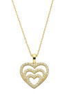 14 Ayar Altın Kalp Kolye