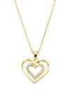 14 Ayar Altın Kalp Kolye