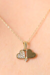 14 Ayar Altın Kalp Kolye