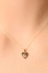 14 Ayar Altın Kalp Kolye