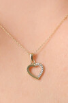 14 Ayar Altın Kalp Kolye