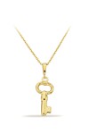 14 Ayar Altın Anahtar Kolye